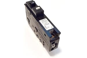 Schneider Electric CHOM115PCAFI Homeline Single Pole 15 Amp Combination Arc Fault Plug-On Circuit Breaker, Black