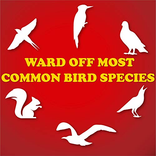 Sage Supplies Bird Scare Spinner Rods, Reflective Hanging Device for