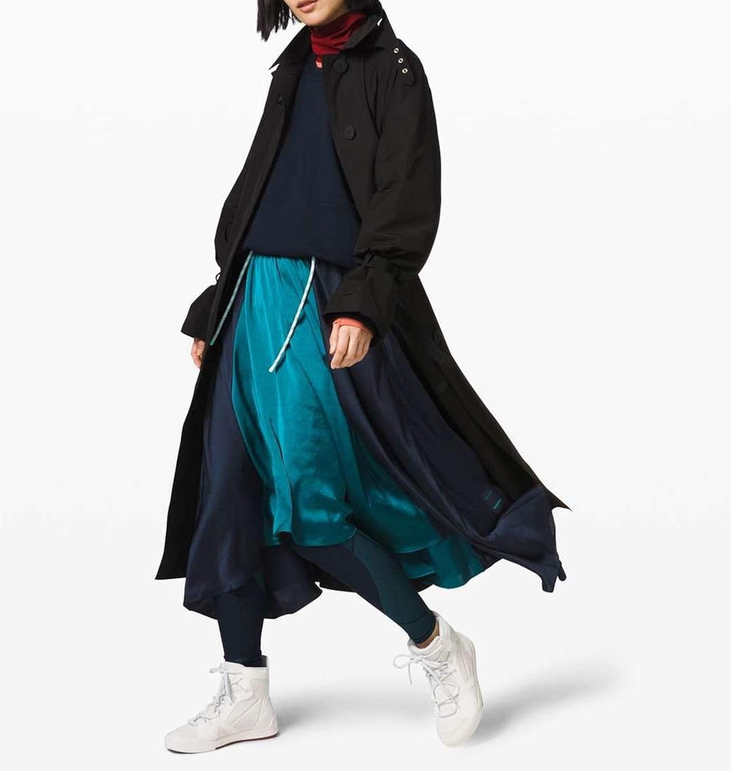LULULEMON X ROKSANDA Face Forward Skirt (True Navy/Emerald/Frost) …, Large at  Women’s Clothing store