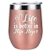 Beach Themed Gifts for Women, Beach Gifts for Women - Birthday, Christmas, Ocean Themed Gifts for Beach Lovers, Friend, BFF, Coworker, Mom, Wife, Girlfriend, Sister - Coolife Wine Tumbler Beach Cup