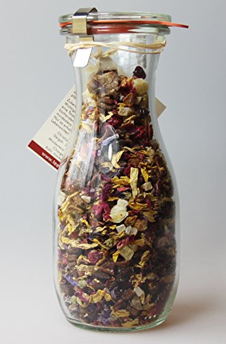 Geschenk für die "Beste Mama" - Das Teegeschenk für Muttertag, Weihnachten, Geburtstag und Ostern - Tee im Glas - Früchtetee in der Weck® Flasche - 120 g Tee von Quertee – Bild 3