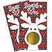 Plaid Reindeer Scratch Off Party Game -Holiday Christmas Games & Party Supplies - 28 Player Cards