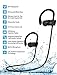 Mpow D3 Bluetooth Headphones with A1 Universal Phone Armband, IPX7 Waterproof Wireless Earphones, HD Stereo Sound 8-10H Battery Noise Cancelling Headsets, Wireless Sport Headphones for Running