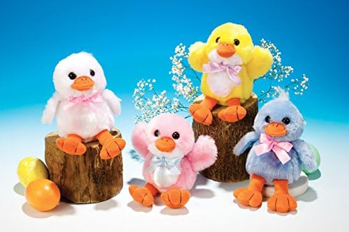 Easter Decorations Basket Fillers Plush Chick Set of 3