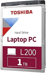 Toshiba L200 1TB 7mm 2.5 Inch Slim SATA Laptop Hard Drive HDD view 2