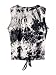MakeMeChic Women's Tie Dye Ombre Tank Crop Top Sleeveless Knot Front T Shirt Blouse