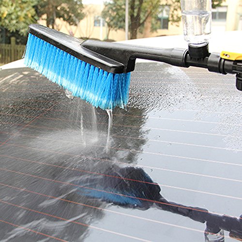 Chartsea car wash Foam Brush car wash car wash Brush Water Brush, Hose Adapter Vehicle Truck Cleaning Water Spray Nozzle Car Care (Blue)