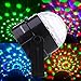 Supertech 7 Color Changing 3W RGB Crystal Magic Rotating Ball Effect Led Stage Lights For KTV Xmas Party Wedding Show Club Pub Disco DJ