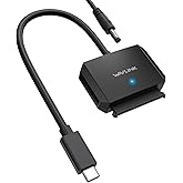 WAVLINK SATA to USB Type-C Hard Drive Cable, 5Gbps USB C to Sata Cable Support UASP, External Hard Drive SATA I/II/III Connec