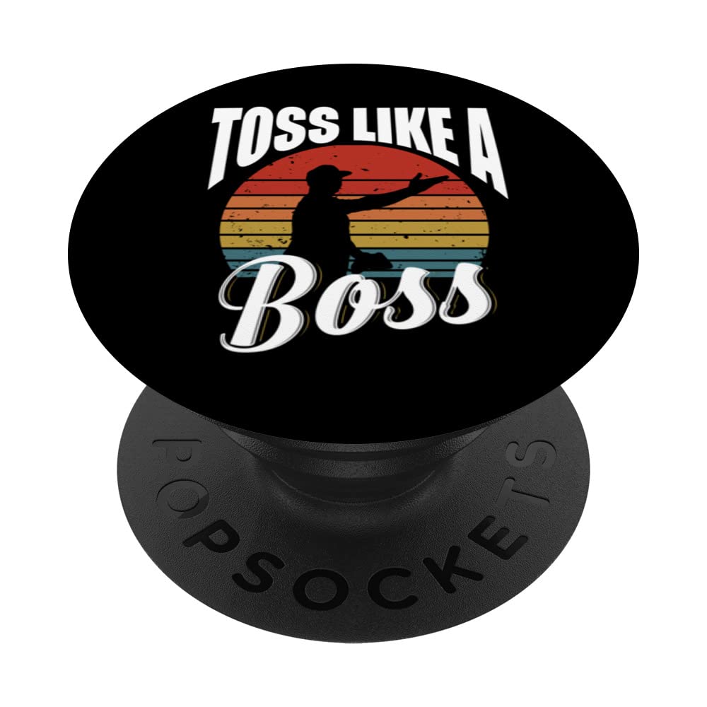 Cornhole Champ: Toss Like a Boss for the Cornstar PopSockets Swappable PopGrip