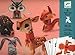 Djeco / Folded Paper Toy Kit, Pretty Woodland Animals