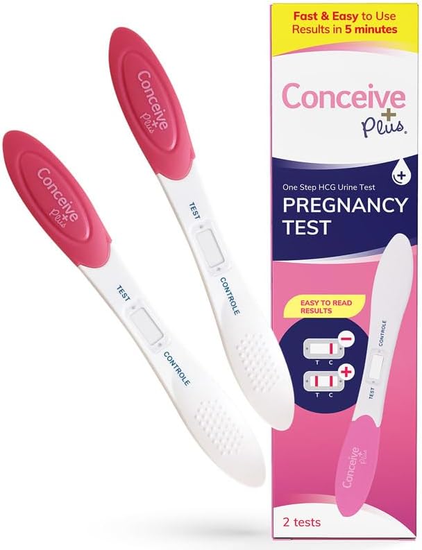 Conceive Plus Early Detection Midstream Pregnancy Test 2 Count 10 MIU