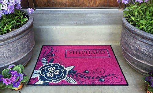 Amazon Com Personalized Outdoor Welcome Entrance Door Mat