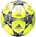 adidas Performance Finale Berlin Capitano Soccer Ball, Solar Yellow/Black/Silver, Size 5