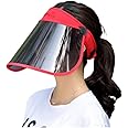 WITHMOONS Sunblock UV Protection Visor Sun Shield Face Shield Hat Full Face Shield