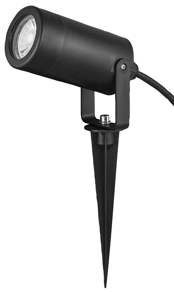 Pro Elec PEL00835 Outdoor Spike Light, GU10, Black