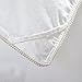 Luxurious 1200 Thread Count Goose Down Comforter Duvet Insert, King Size, 1200TC - 100% Egyptian Cotton Cover, 750+ Fill Power, 50 oz Fill Weight, White Color