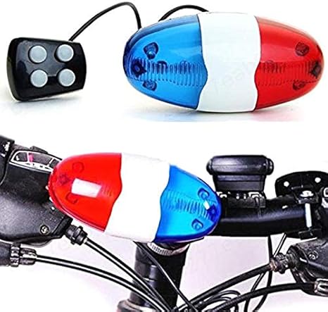 Amazon.co.jp: Sepikey 自転車のベル6ライト4トーンホーン光電子