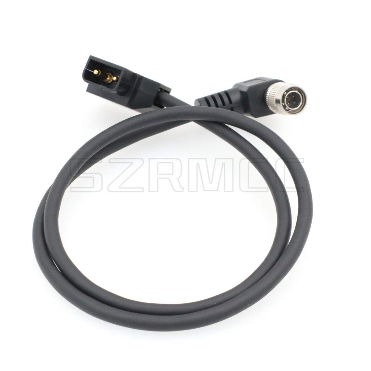 SZRMCC Anton Bauer IDX D-Tap to Standard Right Angle Hirose 4 pin Male Power Cable for Zaxcom Sound Devices 688 644 633