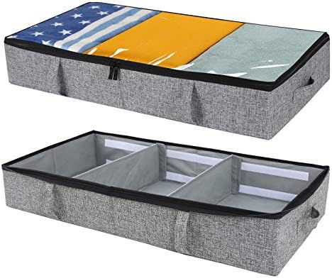 Under Bed Storage Vailando Adjustable Dividers