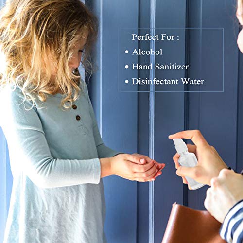 Hydior 2oz Clear Glass Spray Bottles for Essential Oils, Set of 3 photo 9