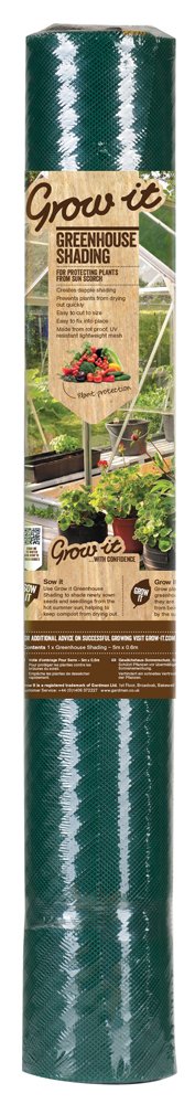 Grow It 70626 500 x 60 x 0.2 cm Greenhouse Shading - Green