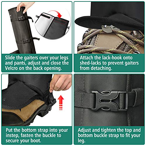 IC ICLOVER Snake Guards, New Upgraded Lightweight StabResistant Snake