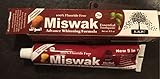 vegan miswak based essential toothpaste 5 in 1 Sold and shipped by SHERIFFSON.