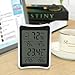 Indoor Humidity Thermometer Monitor Sensor,Hizek Digital Hygrometer Large LCD Display with Stand Accurate Readings -(°C/°F) - Min/Max Records for Cars, Home, Office