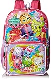 Shopkins Girls' Backpack with Lunch, Pink