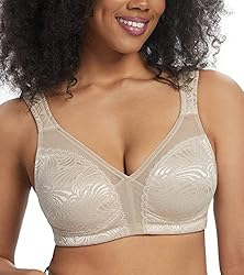 Lemorosy Women's Plus Size Full Coverage Unpadded