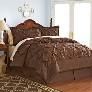 Amazon.com: Avenue 8 Radiance Comforter Set - Brown