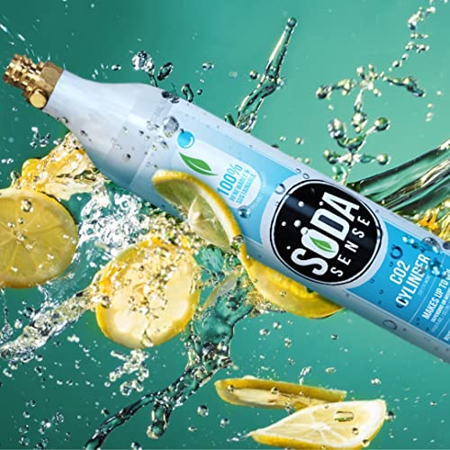 Soda Sense EcoFriendly 60L CO2 Carbonator, Plus 15 Gift