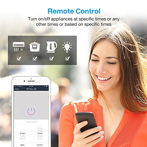 Alexa Smart Plug, IMILLET Smart Power Strip Wifi Surge Protector Compatible with Alexa IFTTT Google Assistant with 4 Outlet 4 USB Charging Port and 5ft Cord