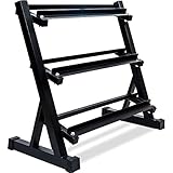 Merax 3 Tier Heavy-Duty Dumbbell Rack 800 LBS Weight Capacity