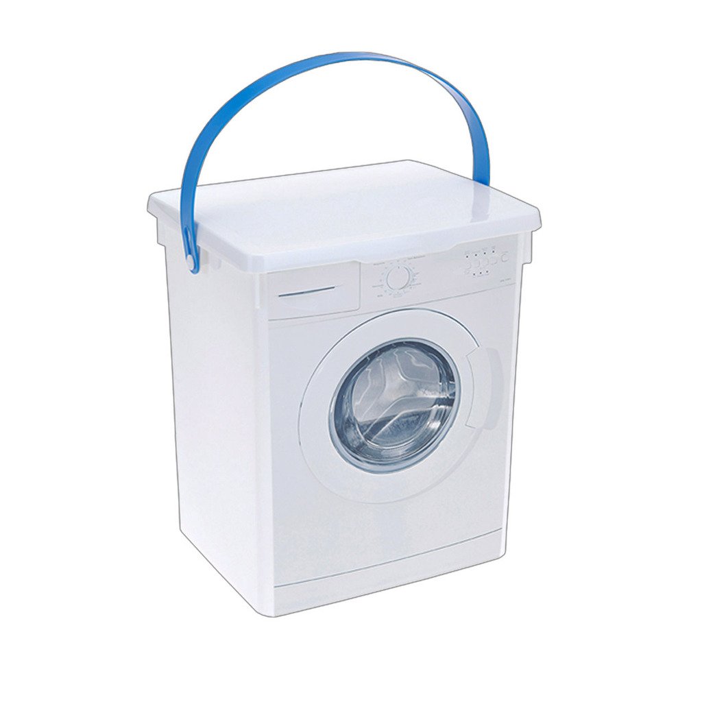 Laundry Powder Clothes Peg Storage Container Dishwasher Machine Soap Tablet Box