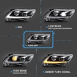 VLAND Led Headlights Compatible with Toyota Corolla