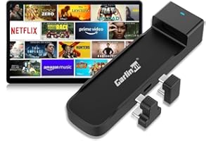 CarlinKit Car TV Mate Only for Cars with Factory Wired CarPlay Function, Compatible with Fire TV Sticks - Seamless Streaming, No Extra Devices Needed,2.4GHz WiFi/Supports Online Upgrade