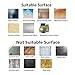 TOARTi Stars Wall Decals (124 Decals) Wall Stickers Removable Home Decoration Easy to Peel Stick Painted Walls Metallic Vinyl Polka Wall Decor Sticker for Baby Kids Nursery Bedroom (Silver Stars)
