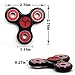 Fidget Spinner Toy with ceramic bearings for fast and long spin times. Comes with cool metal gift box