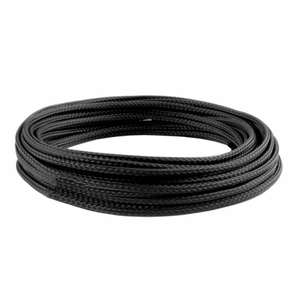 MOCNT PET Expandable Braided Sleeving Wire Braided Sleeve Cable Management Flexible Insulated Sheath Sleeve Loom Tubing Cable Tidy Protection Wrap Cover 6mm 10Meters