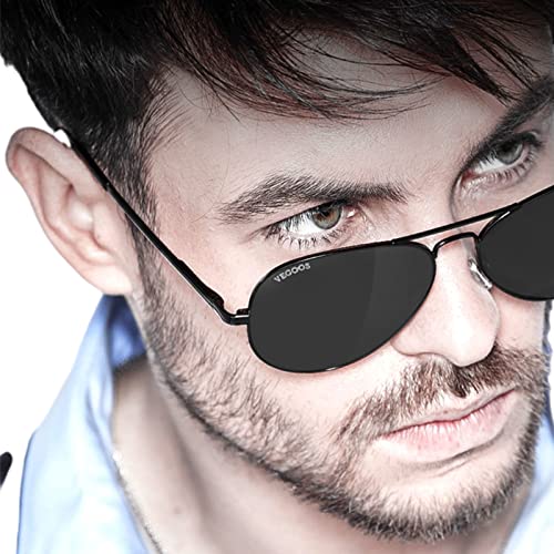 Lentes De Sol Aviador Pro Polarizados VEGOOS Gafas Para Hombre y Mujer 100% Protección UV400 Anti Reflectante Anti Ultravioleta