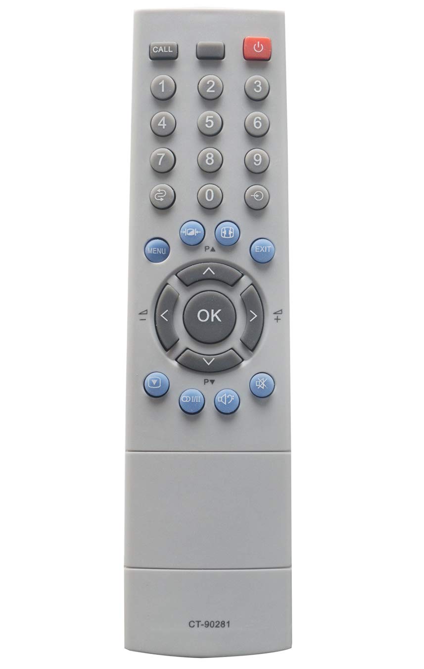 VINABTY CT-90281 Sub CT-90252 CT-90305 CT-90237 Replacement Remote Fit for Toshiba TV