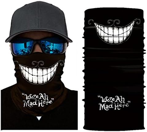 Cycling Motorcycle Head Scarf Headband Face Shield Mask Guards Sun UV Resistence (E)