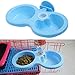 Delight eShop New Dog Cat Cute hanging pet bowl Puppy Automatic Water Dispenser Food Dish Bowl Feederthumb 1