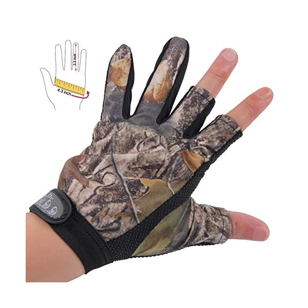 LIAMTU-3-Cut-Finger-Anti-slip-Waterproof-Fishing-Hunting-Gloves-Camouflage-Color LIAMTU-3-Cut-Finger-Anti-slip-Waterproof-Fishing-Hunting-Gloves-Camouflage-Color