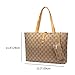 ZENTEII Women Faux Synthetic Leather Handbag Tote