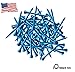 Finger Ten Golf Tees 2 3/4 inch Wood Color Bulk 250 500 1000 Count, with Free Deluxe Golf Tee Holder and Ball Marker for Men Women Kids