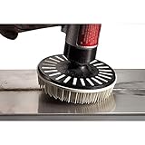 Bristle Disc, 4.5 In Dia, 3/4 In Trim, 120G