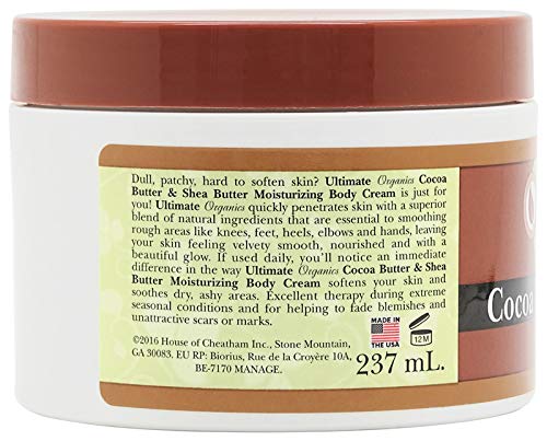ultimate originals moisturizing body lotion cocoa butter & shea butter
